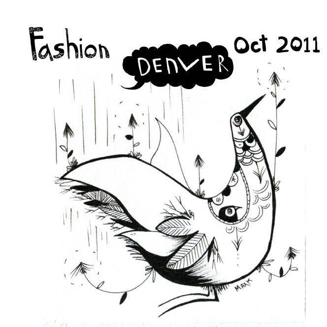 Fashion Denver tote bag art designed by Max Kauffman!