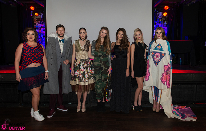 Westword Artopia's Whiteout fashion show featured designers