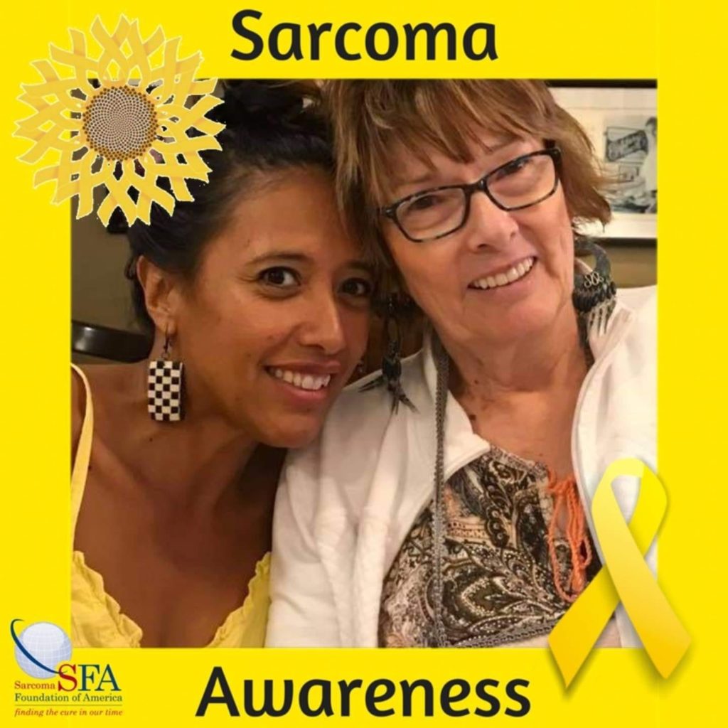 Brandi & Vicki Shigley in Atlanta attending the Sarcoma Conference