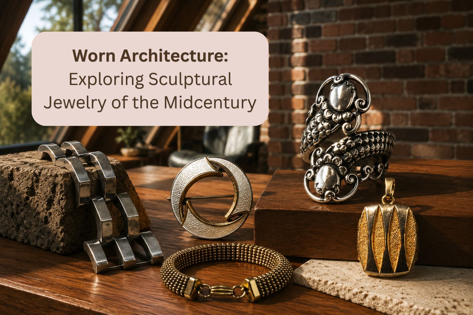When Jewelry Became Modern Art: Explore the Bold World of Mid